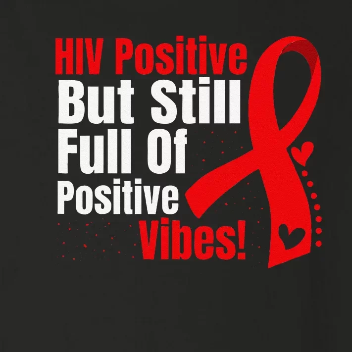 Hiv Awareness Red Ribbon World Aids Day Fighters Toddler Long Sleeve Shirt