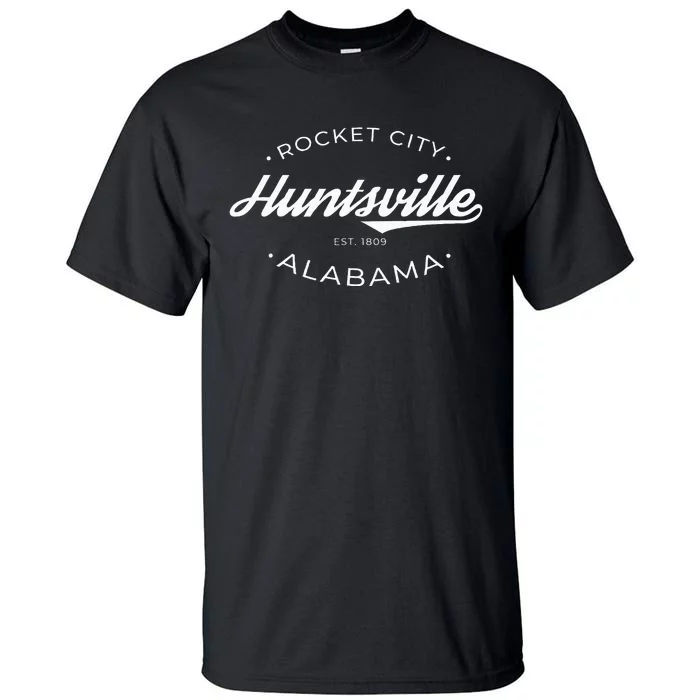 Huntsville Alabama Rocket City Tall T-Shirt