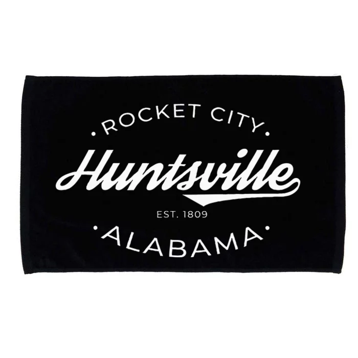 Huntsville Alabama Rocket City Microfiber Hand Towel