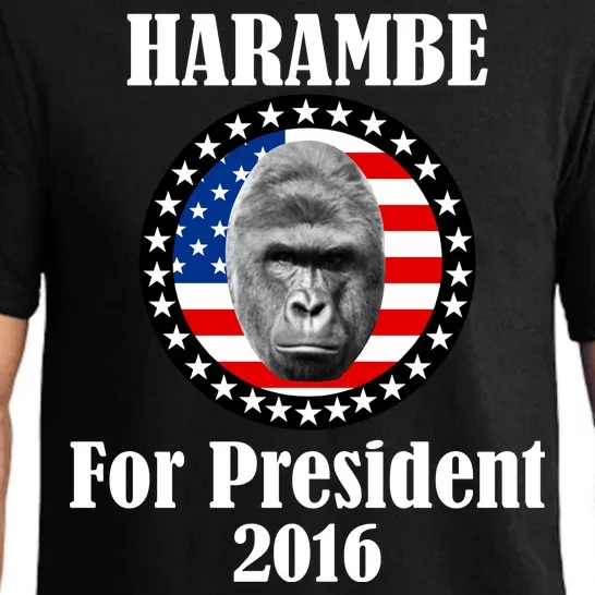 Harambe For President Pajama Set