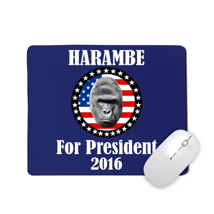 Harambe For President Mousepad