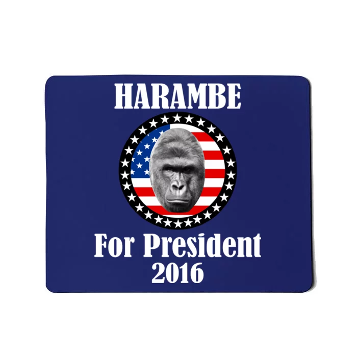 Harambe For President Mousepad