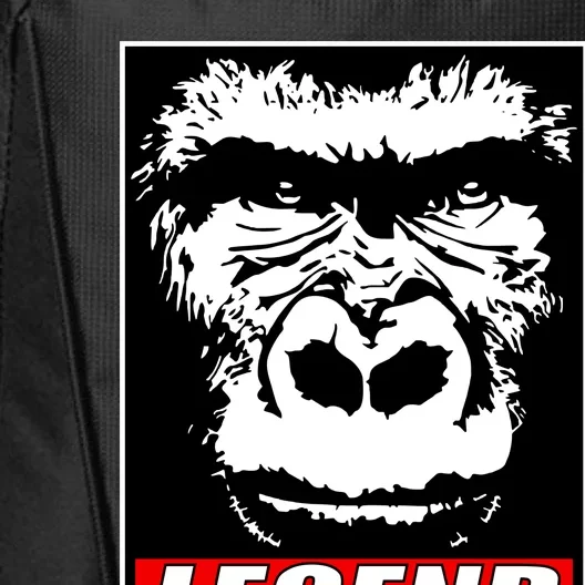 Harambe LEGEND Gorilla Poster RIP 2016 City Backpack