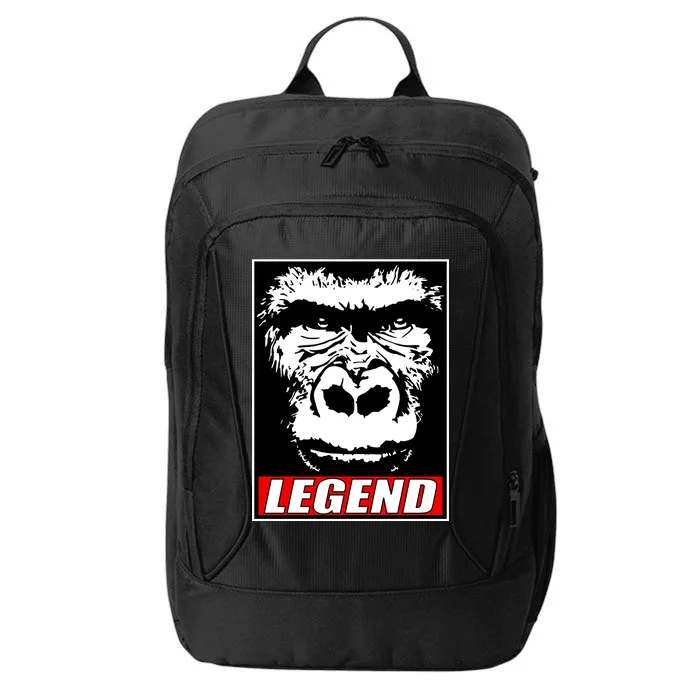 Harambe LEGEND Gorilla Poster RIP 2016 City Backpack