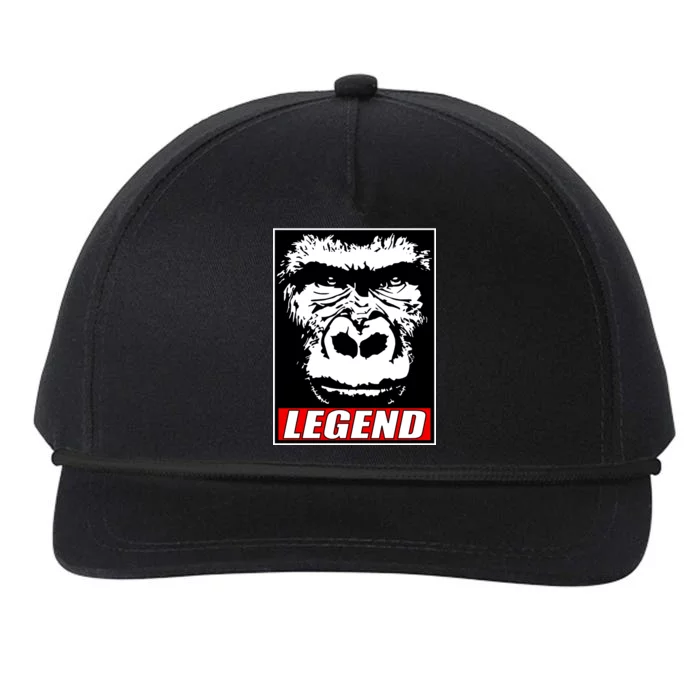 Harambe LEGEND Gorilla Poster RIP 2016 Snapback Five-Panel Rope Hat