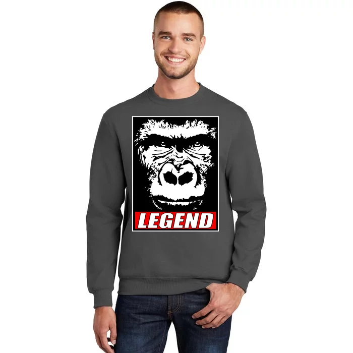 Harambe LEGEND Gorilla Poster RIP 2016 Tall Sweatshirt