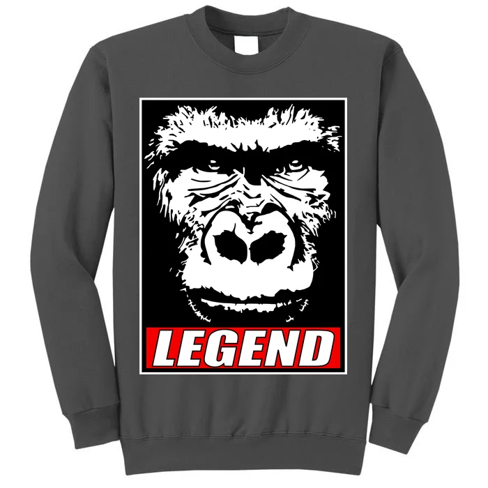 Harambe LEGEND Gorilla Poster RIP 2016 Tall Sweatshirt