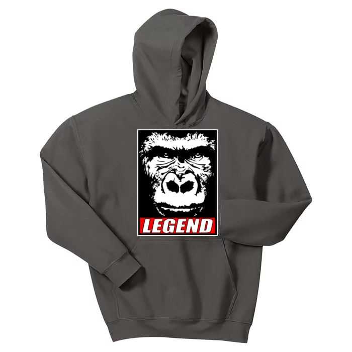 Harambe LEGEND Gorilla Poster RIP 2016 Kids Hoodie