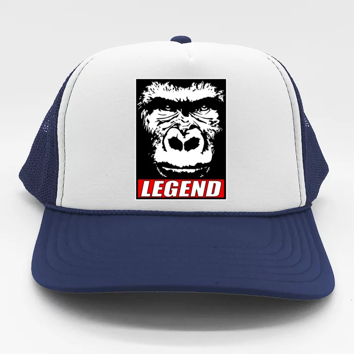 Harambe LEGEND Gorilla Poster RIP 2016 Trucker Hat