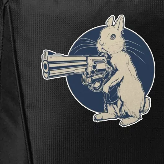 Hare Trigger Gangster Bunny City Backpack