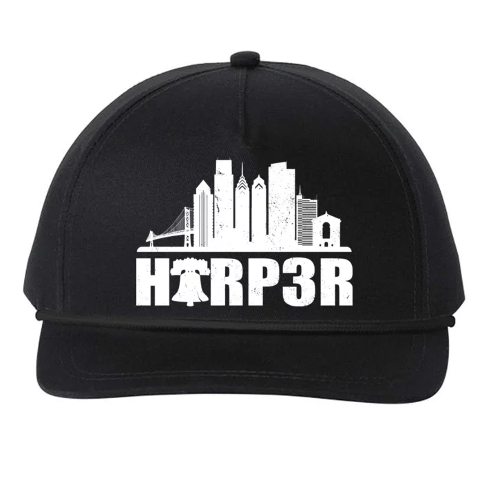 Harper Philly Baseball Snapback Five-Panel Rope Hat