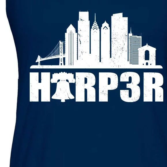 Harper Philly Baseball Ladies Essential Flowy Tank