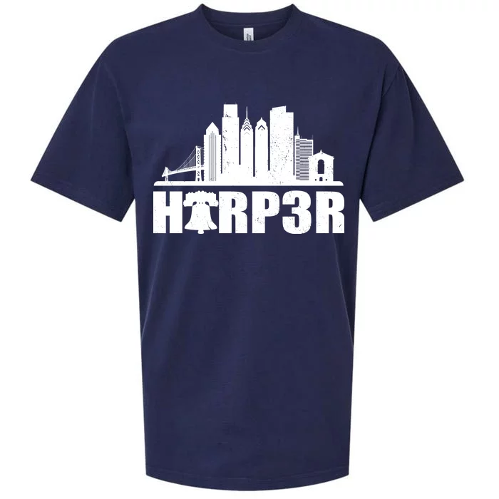 Harper Philly Baseball Sueded Cloud Jersey T-Shirt