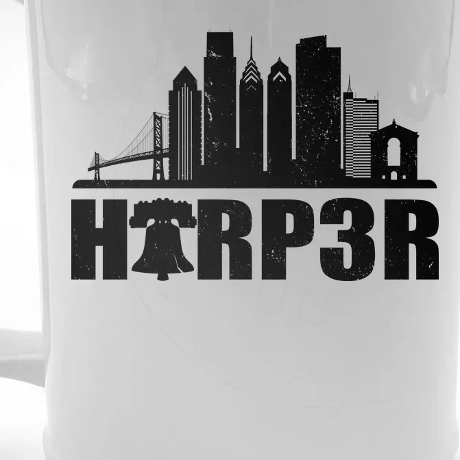 Harper Philly Baseball Front & Back Beer Stein