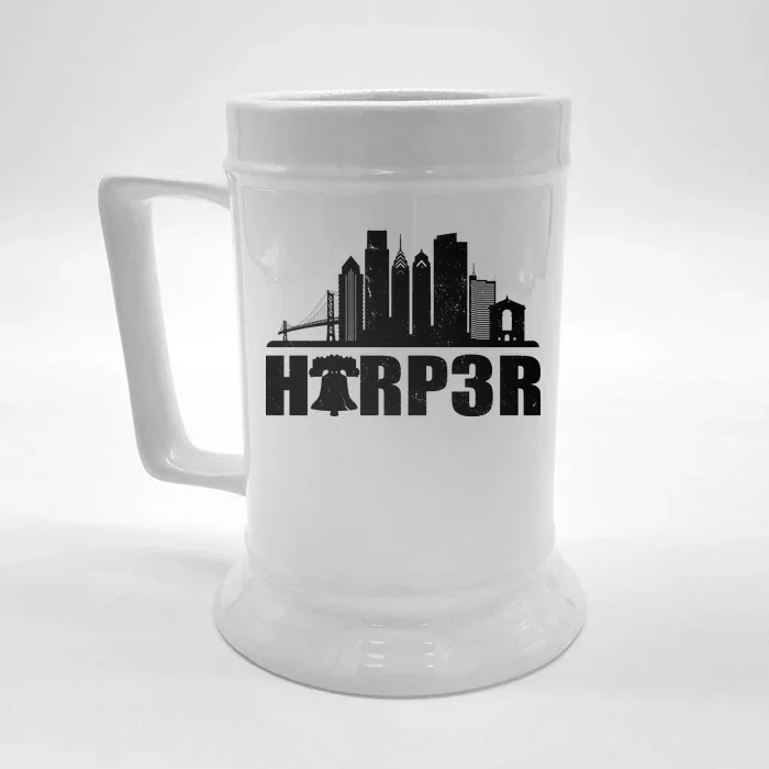 Harper Philly Baseball Front & Back Beer Stein