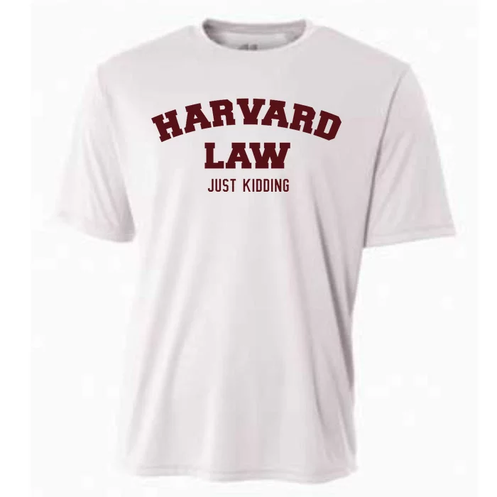 Harvard Law Just Kidding Cooling Performance Crew T-Shirt