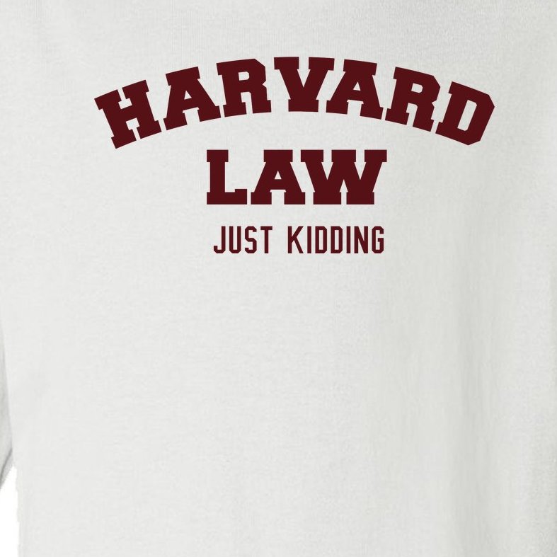 Harvard Law Just Kidding Toddler Long Sleeve Shirt