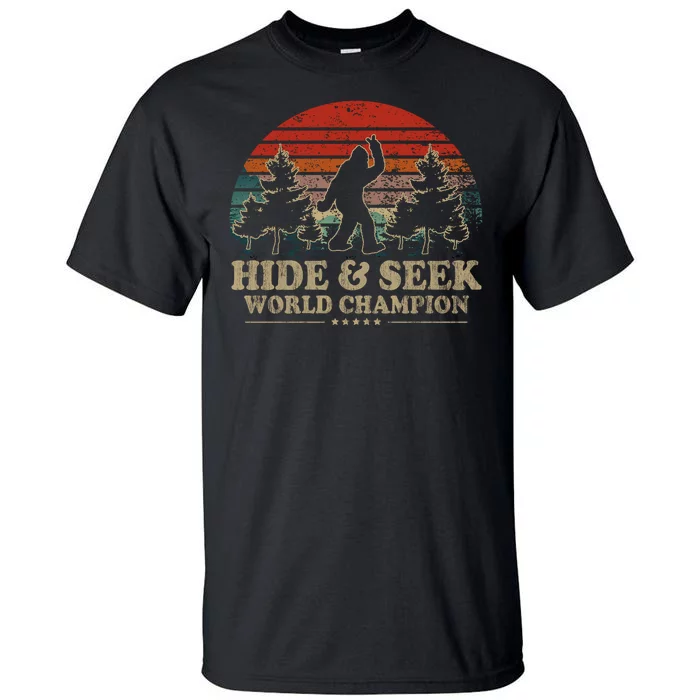 Hide And Seek World Champion Tall T-Shirt