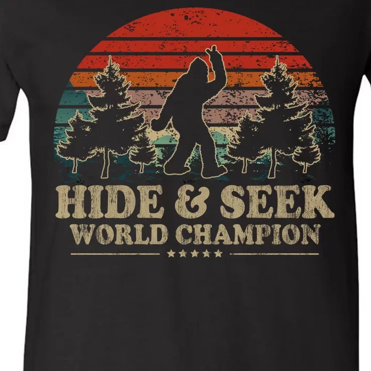 Hide And Seek World Champion V-Neck T-Shirt