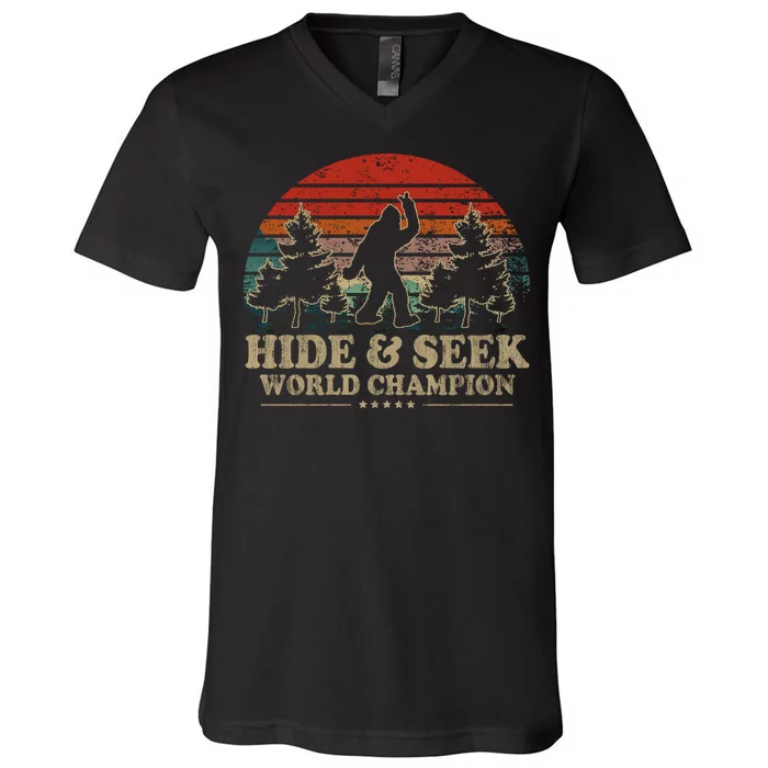 Hide And Seek World Champion V-Neck T-Shirt