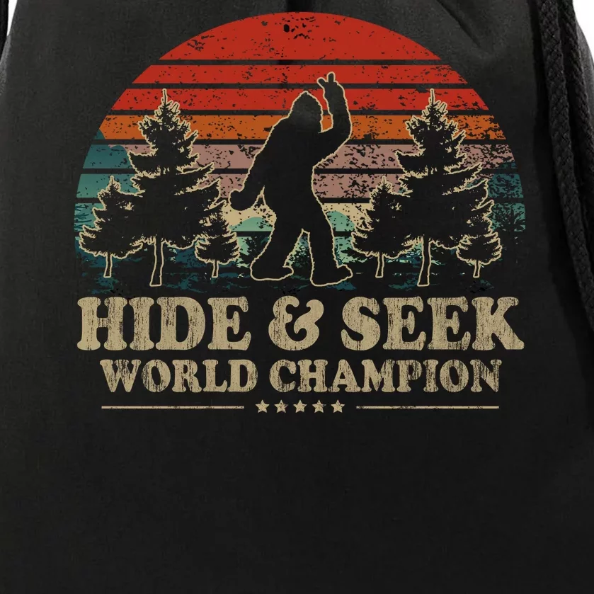 Hide And Seek World Champion Drawstring Bag