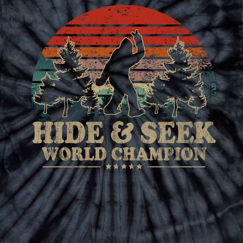 Hide And Seek World Champion Tie-Dye T-Shirt