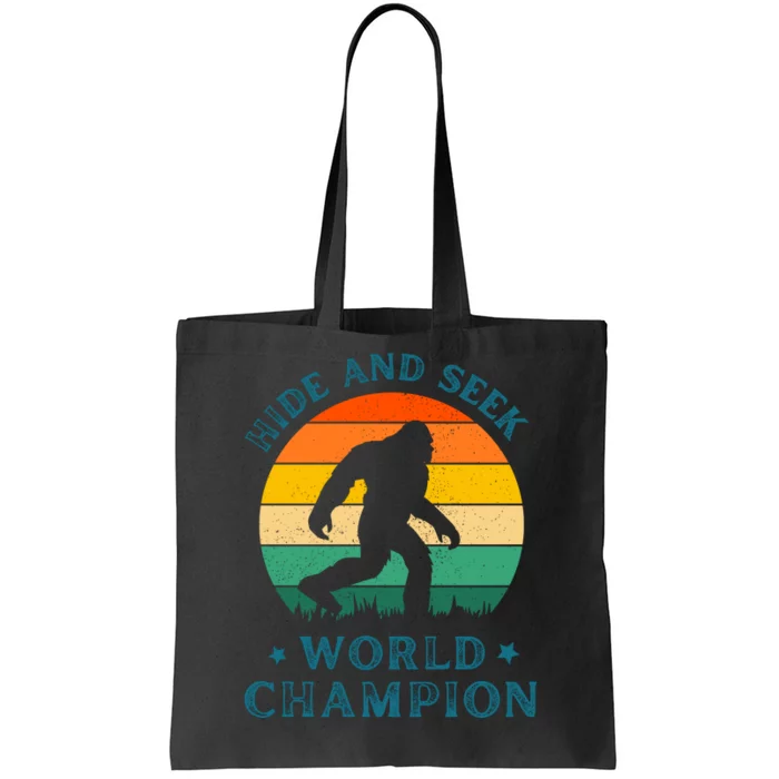 Hide And Seek World Champion Tote Bag