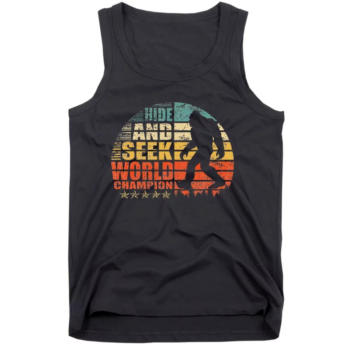 Hide And Seek World Champion Bigfoot Is Real Tank Top