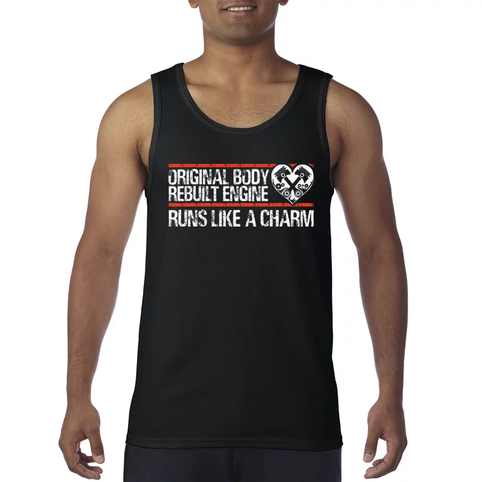 Heart Attack Survivor Open Heart Surgery Tank Top