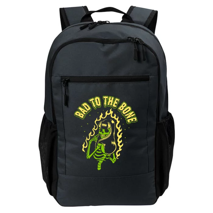 Horror Art Sexy Pinup Skeleton Psychobilly Punk Art Gift Daily Commute Backpack