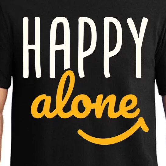 Happy Alone Single Singles Awareness Day Antigiftvalentine's Gift Pajama Set