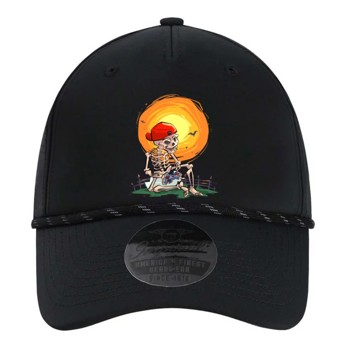 Halloween Awesome Skeleton Gamer Gaming Gift Performance The Dyno Cap