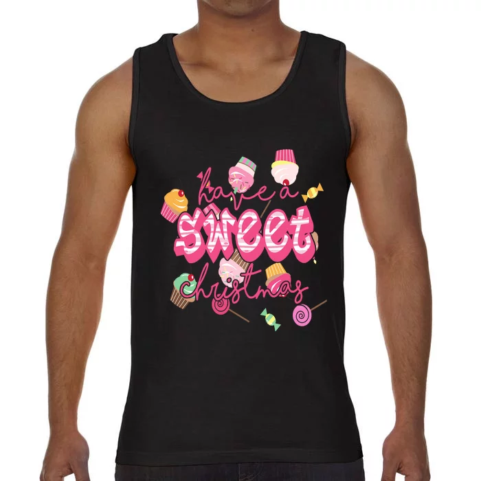 Have A Sweet Christmas Cute Candy Comfort Colors® Tank Top