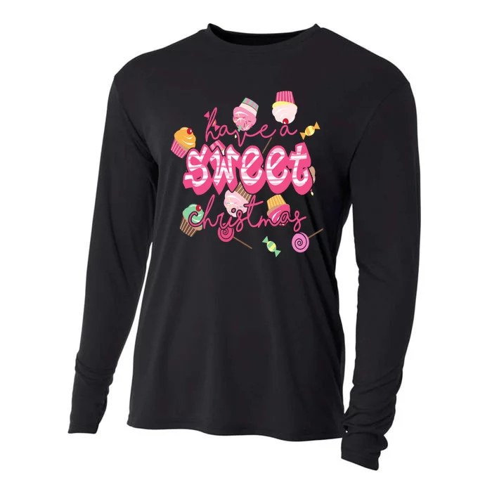 Have A Sweet Christmas Cute Candy Cooling Performance Long Sleeve Crew