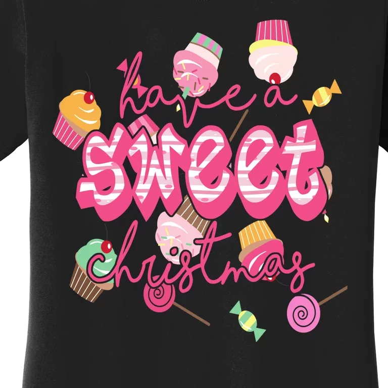 Have A Sweet Christmas Cute Candy Women's T-Shirt