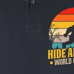 Hide And Seek World Champion Graphic Softstyle Adult Sport Polo