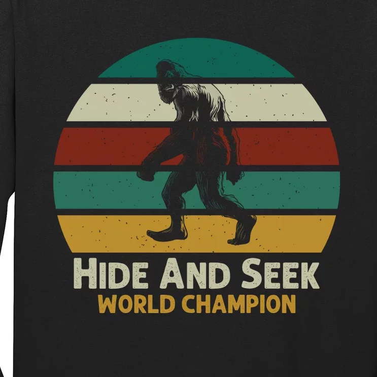 Hide And Seek World Champion Graphic Long Sleeve Shirt