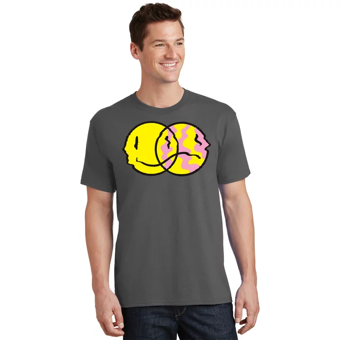 Happy And Sad Emoji T-Shirt