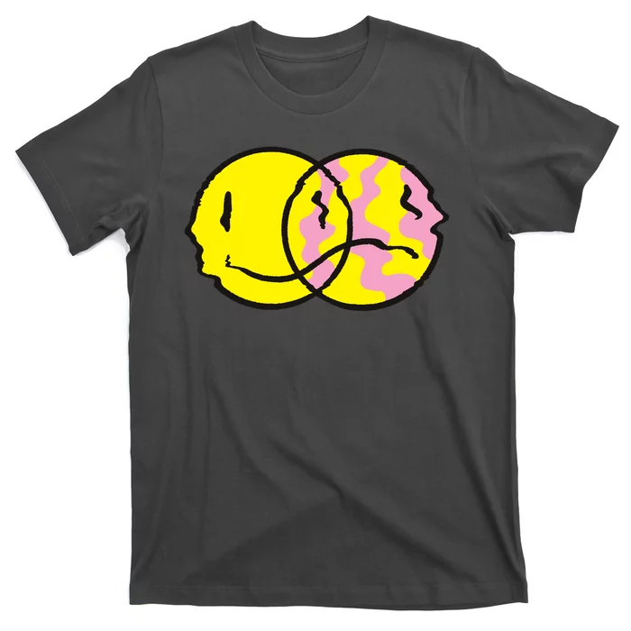 Happy And Sad Emoji T-Shirt