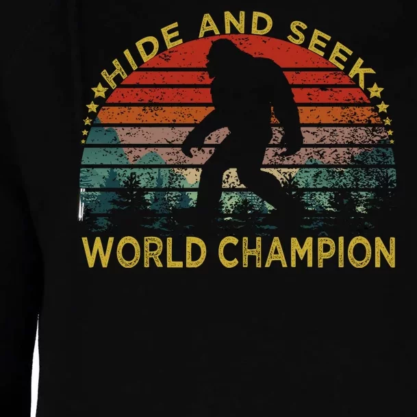 Hide And Seek World Champion Womens Funnel Neck Pullover Hood