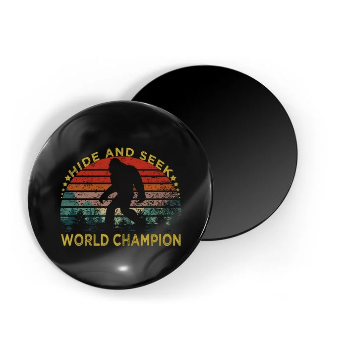 Hide And Seek World Champion Magnet