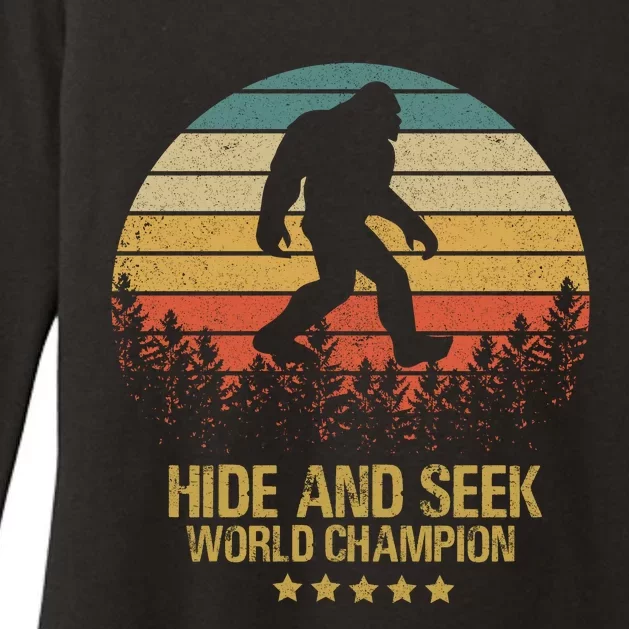 Hide And Seek World Champion Sasquatch Womens CVC Long Sleeve Shirt