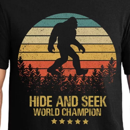 Hide And Seek World Champion Sasquatch Pajama Set