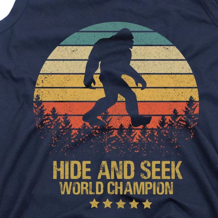 Hide And Seek World Champion Sasquatch Tank Top