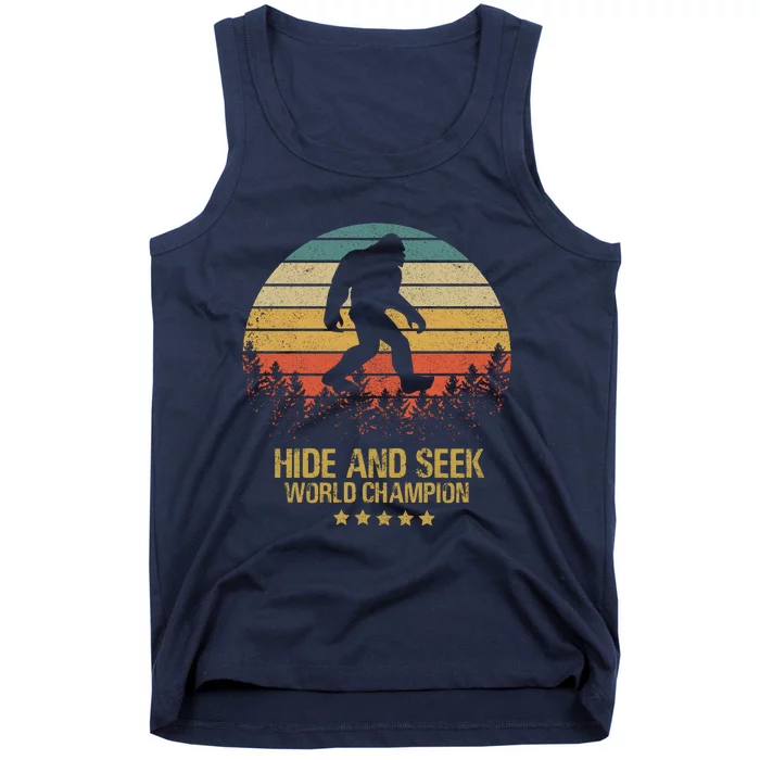 Hide And Seek World Champion Sasquatch Tank Top