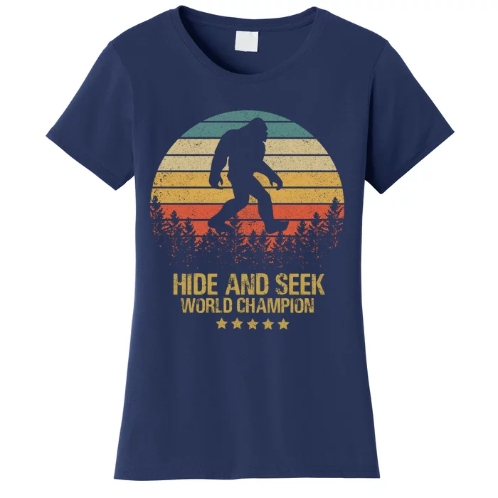 Hide And Seek World Champion Sasquatch Women's T-Shirt