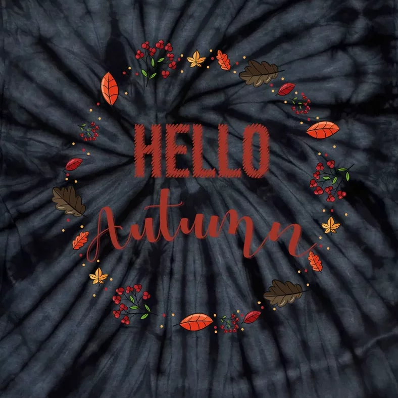 Hello Autumn Set Tie-Dye T-Shirt