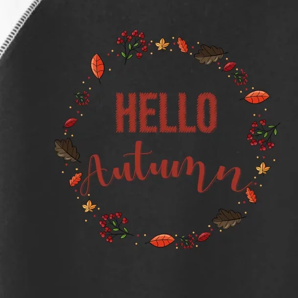 Hello Autumn Set Toddler Fine Jersey T-Shirt