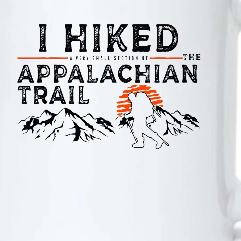 Hiked A Small Section Trail Appalachian Hiker Black Color Changing Mug