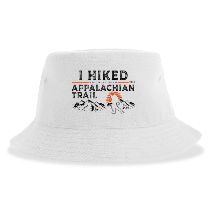 Hiked A Small Section Trail Appalachian Hiker Sustainable Bucket Hat